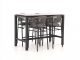 Bellagio Panaro/Trecenta 150 cm Gartenbar-Set 5-teilig