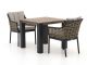 Apple Bee Milou/ROUGH-X 100cm dining tuinset 3-delig