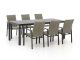 Manifesto Villongo/Menzano 220 cm Gartenmöbel-Set 7-teilig stapelbar
