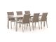 Bellagio Albinea/Sestino 220 cm Gartenmöbel-Set 7-Teilig Stapelbar