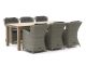 Intenso Milano/ROUGH-S 220 cm Gartenmöbel-Set 7-teilig