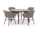 Hartman Delphine/Sophie Studio ø 128 cm Gartenmöbel-Set 5-teilig