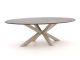 Bellagio Induno Ellips Gartentisch 200x100 cm