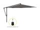 Glatz Sunwing Casa Ampelschirm ø 330 cm - Anthrazit -Aluminium - (155) (inkl. Terra Easyfoot) (inkl. Schutzhülle)