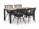 Intenso Asti/Lagundo 180 cm Gartenmöbel-Set 5-teilig