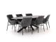 Manifesto Novara/Furato ellips 240 cm Gartenmöbel-Set 7-teilig