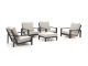 Bellagio Vezzano Sessel Lounge-Set 5-teilig