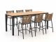 Manifesto Idro/Linosa 225cm barset 7-delig stapelbaar