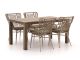 Intenso Busso/ROUGH-S 160 cm Gartenmöbel-Set 5-teilig