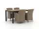 Forza Cecita/Fidenza 160 cm Gartenmöbel-Set 5-teilig