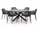 Forza Ripi/Fidenza ø149cm dining tuinset 7-delig stapelbaar