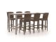 Intenso Sergio/Trecenta 225 cm Gartenbar-Set 7-Teilig