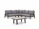 Tierra Outdoor Musone Ecklounge-Set 4-teilig 5-Sitzer