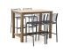 Apple Bee Hawaii/ROUGH-X 135 cm Gartenbar-Set 5-teilig