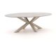 Bellagio Induno Ellips Gartentisch 240x120 cm