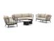 Apple Bee Condor/Tonga Sessel-Sofa Lounge-Set 5-teilig 6-Sitzer
