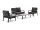 Bellagio Ciane Sessel-Sofa Lounge-Set 4-teilig (4-Sitzer)
