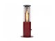 Monti HeatLine Ember Pellet Heizstrahler ø 24 cm (h: 58 cm) - Rot