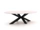 Bellagio Induno Ellips Low Dining Gartentisch 240x120 cm