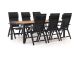 Bellagio Avenza/Fidenza 220 cm Gartenmöbel-Set 7-teilig verstellbar