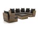 ROUGH-B Ecklounge-Set 6-teilig