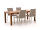 Bellagio Albinea/Oxford 200 cm Gartenmöbel-Set 5-teilig stapelbar
