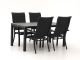 Bellagio Lugo/Fidenza 160 cm Gartenmöbel-Set 5-teilig stapelbar