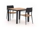 Bellagio Cino/Fidenza 90cm dining tuinset 3-delig stapelbaar