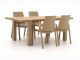 Hartman Flow/Almeria 200 cm Gartenmöbel-Set 5-teilig