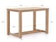 ROUGH-X Bartisch Outdoor 135x80x105 cm