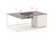 Cosidesign Line Lounge Feuertisch 120x80x47cm