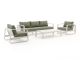 Forza Liri Sessel-Sofa Lounge-Set 4-teilig