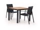 Forza Altea/Fidenza 90 cm Gartenmöbel-Set 3-teilig stapelbar