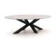 Bellagio Induno Ellips Low Dining Gartentisch 240x120 cm