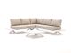 Bellagio La Tomba Ecklounge-Set 5-Sitzer 3-teilig links