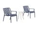 Forza Cali/Bovezzo ø 40 cm Balkon-Set 3-teilig stapelbar