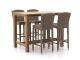 Intenso Sergio/ROUGH-X 135 cm Gartenbar-Set 5-teilig