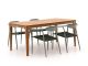 Manifesto Cavone/Bruca 170 cm Gartenmöbel-Set 5-teilig stapelbar