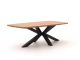 Bellagio Induno Dänisch oval Gartentisch 220x110 cm