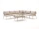Bellagio Nova Siri/ROUGH-K  Ecklounge-Set 5-teilig