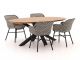 Hartman Delphine/Stephanie 200 cm Gartenmöbel-Set 5-teilig
