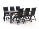 Bellagio Lugo/Menzano 220cm dining tuinset 7-delig verstelbaar
