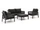 Manifesto Alzano Sessel-Sofa Lounge-Set 4-teilig