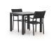 Bellagio Roma/Fidenza 90 cm Gartenmöbel-Set 3-teilig stapelbar