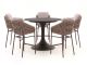 SUNS Nappa/Nova ø 130 cm Low Gartenbar-Set 6-teilig
