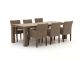 Intenso Lesa/ROUGH-X 240 cm Gartenmöbel-Set 7-teilig