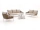 Apple Bee Milou/Tusa Sessel-Sofa Lounge-Set 6-Sitzer 6-teilig