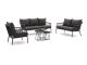 Manifesto Celante/Pito Sessel-Sofa Lounge-Set 6-teilig
