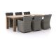 Intenso Adriano/ROUGH-X 240 cm Gartenmöbel-Set 7-teilig