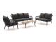 Manifesto Celante/ROUGH-K Sessel-Sofa Lounge-Set 4-teilig